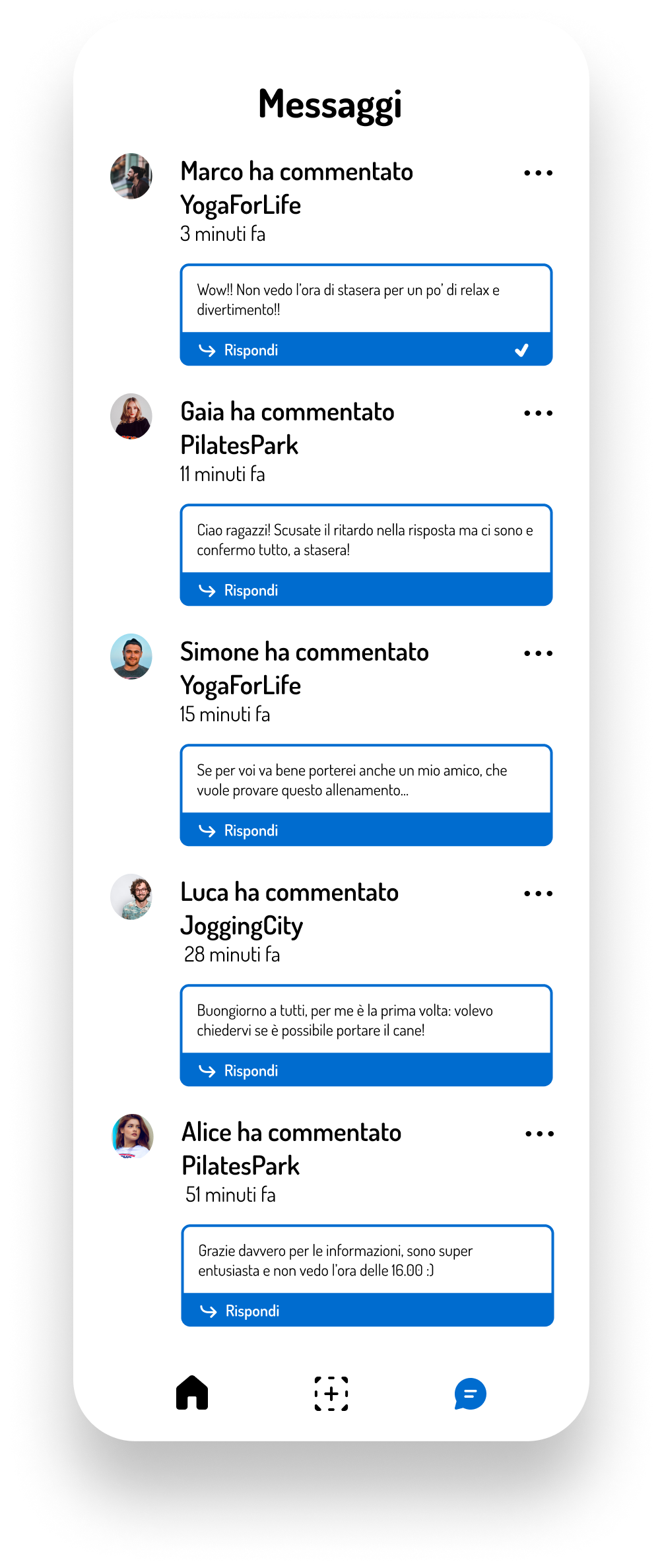 Chat-mockup