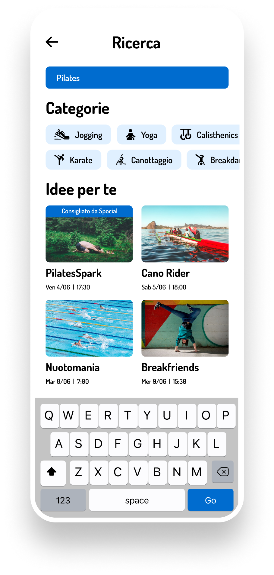 Search-mockup